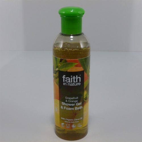 Faith In nature tusfürdő grapefruit-narancs 400 ml
