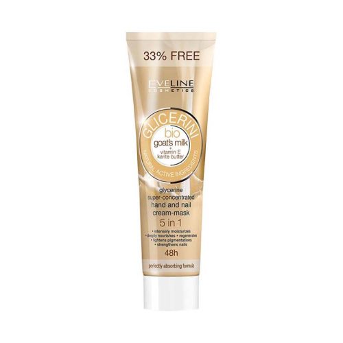 Eveline glicerines kéz-és köröm krém kecsketejjel 100 ml
