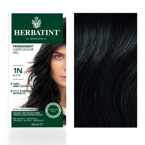 Herbatint 1n fekete hajfesték 150 ml