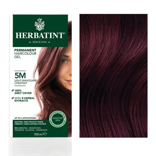 Herbatint 5m mahagóni világos gesztenye hajfesték 150 ml