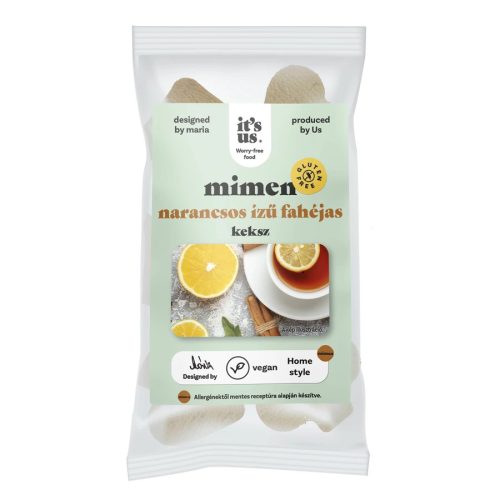 Its us mimen gluténmentes keksz narancsos-fahéjas 150 g