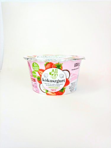 All in kókuszgurt eper 150 g