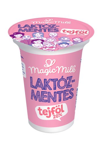 Magic Milk laktózmentes tejföl 20% 325 g