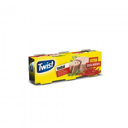 Twist tonhaltörzs növényi olajban édes chili ízesítéssel 3x80g 240 g