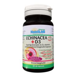 Nutrilab echinacea+D3 kapszula 30 db