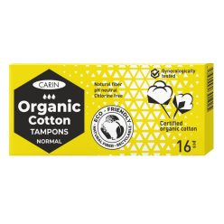 Carin organic cotton normál tampon 16 db