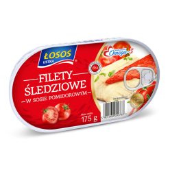 Losos heringfilé paradicsomszószban 175 g