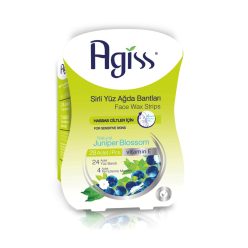   Agiss gyantacsíkok arcra természetes borókavirág kivonattal 24 db