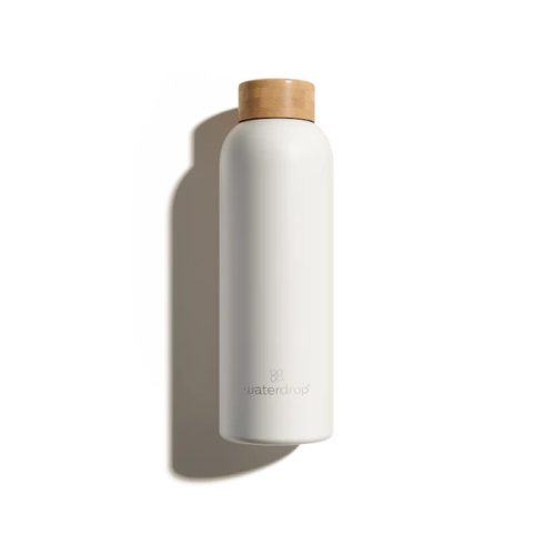 Waterdrop rozsdamentes acélkulacs fehér 600ml 1 db
