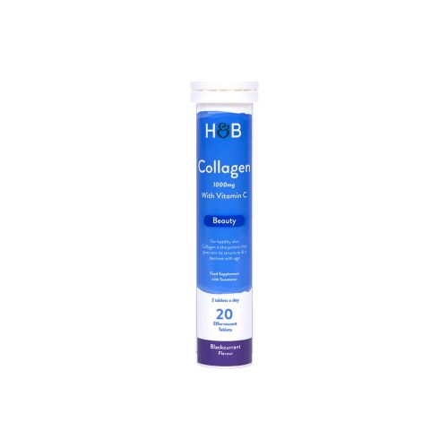 H&B kollagén és c-vitamin pezsgőtabletta 20 db