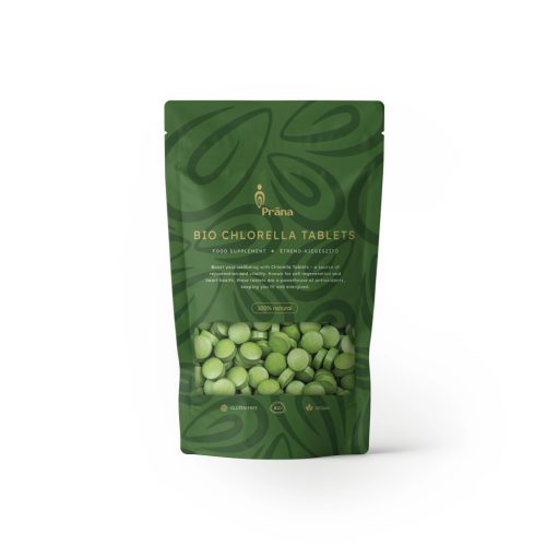 Prana bio chlorella tabletta 400mg 125 g