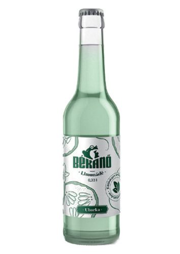 Békanő limonádé uborka-menta 330 ml