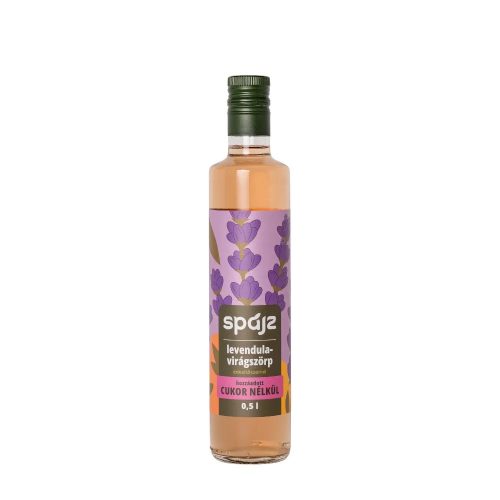 Spájz szörp cukormentes levendulavirág édesítőszerrel 500 ml