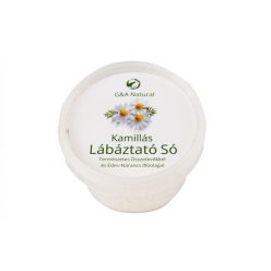   G&A Natural Kamillás Lábáztató Só Édesnarancs Illóolajjal 120 g