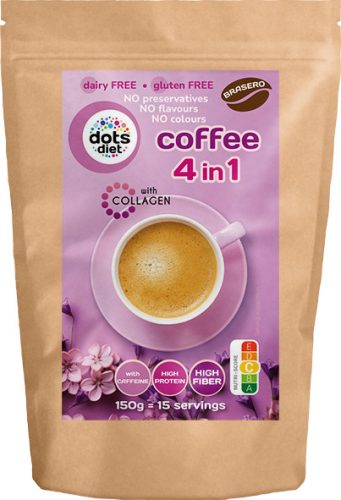 Dotsdiet kollagénes kávé 4:1 150 g