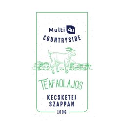 Multi 4u countryside kecsketej szappan teafaolajos 100 g