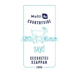 Multi 4u countryside kecsketej szappan savó 100 g