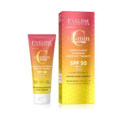   Eveline vitamin c 3x action hidratáló fényvédő arckrém spf50 30 ml