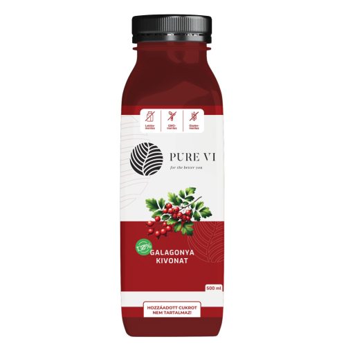 Pure Vi galagonya kivonat 500 ml