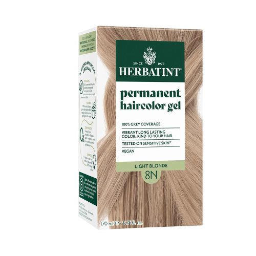 Herbatint 8n világos szőke hajfesték 170 ml
