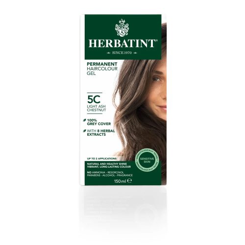 Herbatint 5c világos hamvas gesztenye hajfesték 170 ml